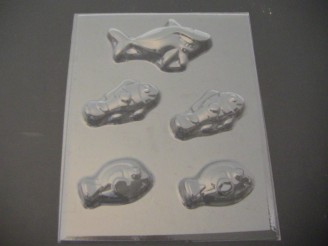 505sp Finding Meno Friends Chocolate or Hard Candy Mold